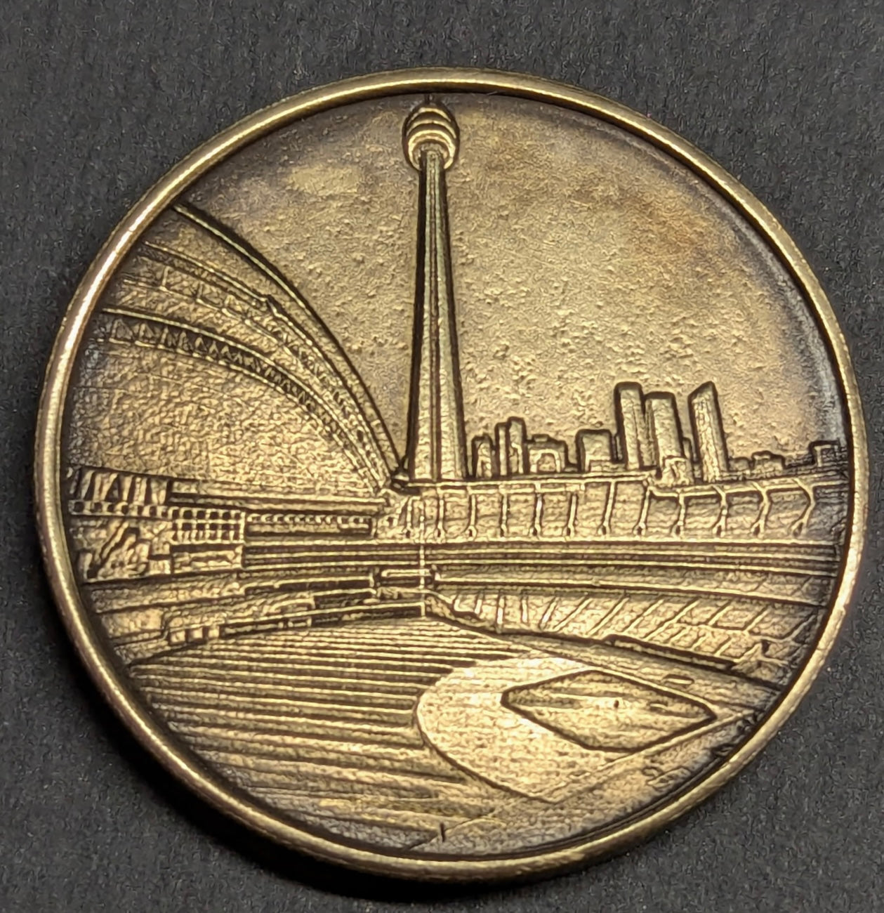 Toronto Inspired Engraved Brass Coin- double sided